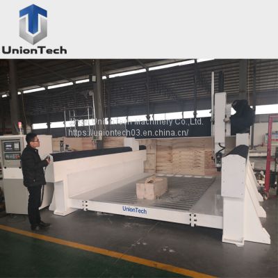 Jinan CNC 4 Axis Milling Drilling Tapping Machine 180-degree Head Turn 4axis 5 Axis CNC Milling Machine