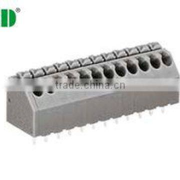 termin Block 3.50mm Screwless Pcb Spring Terminal Block For Electric Power Security 2P - 28P