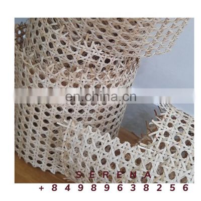 15m per Roll 100% Natural Rattan Webbing from Vietnam 10 Year Experience Supplier Strict Quality