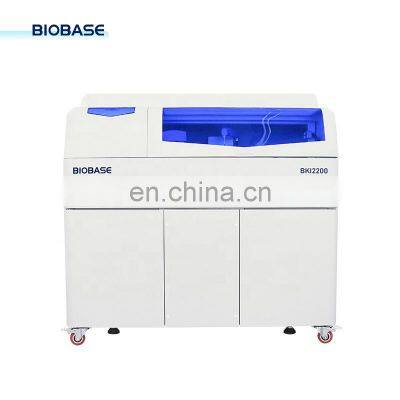 BIOBASE China 120 test per hour hormone poct Chemiluminescent Immunoassay Analyzer for hospital