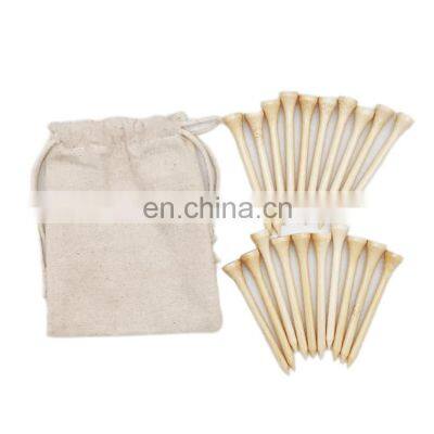 Professional Manufacture Multicolor Bamboo Wood Golf Tees Bulk Golf accessories Products