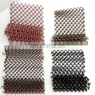 Stainless Steel Decorative Chain Link Metal Mesh fence Ring Mesh