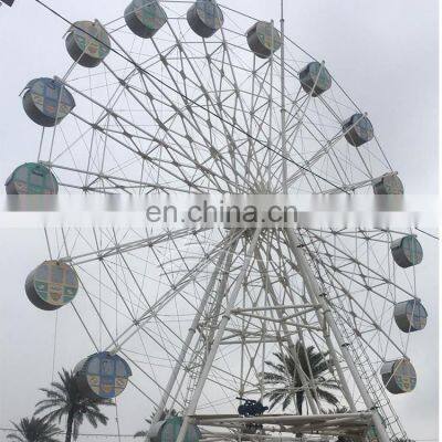 China professional manufacturer thrill amusement theme park  rides ferris wheel for sale