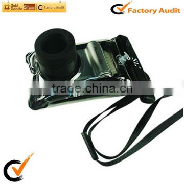 Sealock black waterproof camera case with long lens