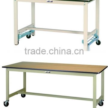 Various types of and Reliable stainless steel work table with wheels made in Japan