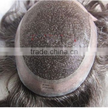 Wholesale alibaba human hair men's Toupee hair piece for men china