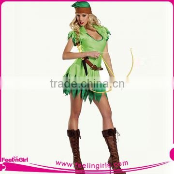 Fashionable Green Sexy Women Sexy Halloween Costume Patterens