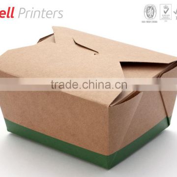 Food take away box printing with customised logo from India