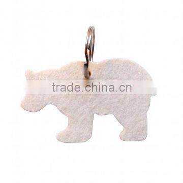 Customize Logo High Quality Cheap Felt Keychain