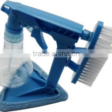 2015 new design 3in1 household cleaner with brush and bottle.