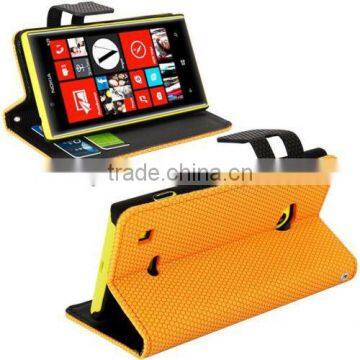 pu leather case cover stand for Nokia lumia 720