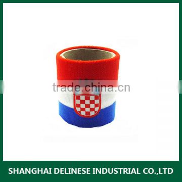 wristband with embroidery logo