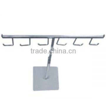 Chrome Plating Adjustable bag hanger stand