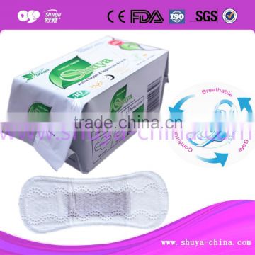 Hot sale popular Anion panty liners free samples