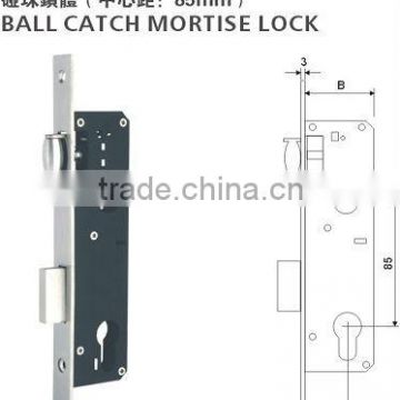 black colour metro wooden door lock or brass lock parts