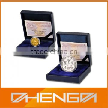 2014 Hotsale Customized Made-in-China Europen Collective Coins Souvenir Gift Packaging Plastic Box(ZDP14-C004)