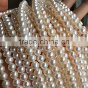 China cultured natural pearl necklace price