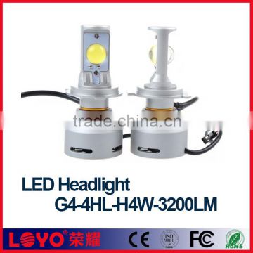 Beautiful 6400lumen G4 Car LED Headlight Kit H4 Hi/Lo Dual Beam Bulbs