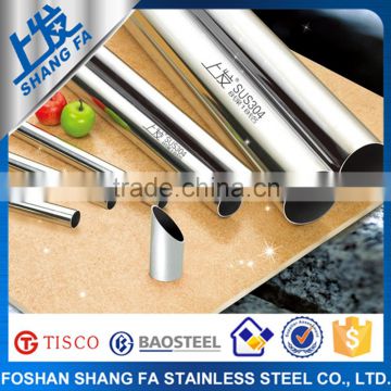 High luster rigidity stainless steel pipe weight