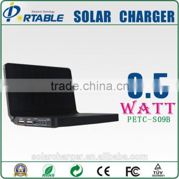China Manufacturer Hot Sale Mobile Solar Charger,3.5W New Design Power Bank Mobile Solar Charger