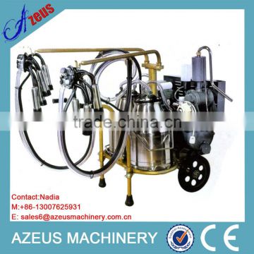 High quality battery operated milking machine for double cows