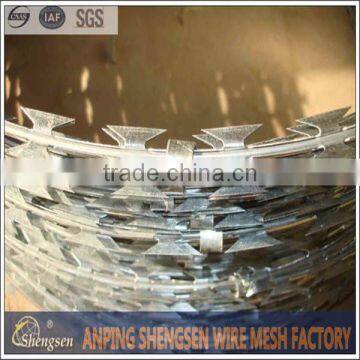 anping factory security razor wire for airport fencing