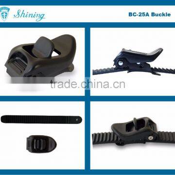 BC25A-BL15A Micro Adjustable Skate Buckles Plastic Strap