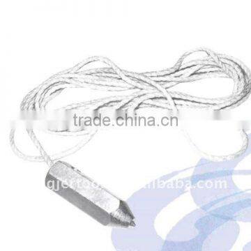 40 g Hexagonal Nickel Plating Steel Plumb Bob With 10M String