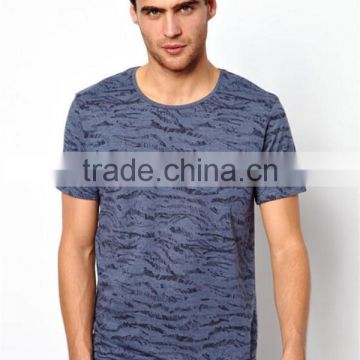 Garment factory custom scoop neck t shirt for men