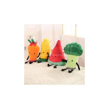 4 Style Hot Creative  Vegetable Plush Toys, Christmas  Doll Toys Gift, Cute Children Pillow, Europe and the United States Fruit Gifts