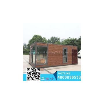Color steel structure sandwich panel 40ft container house