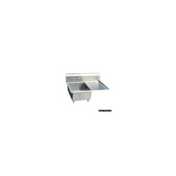 One-Compartment Stainless Steel Sink