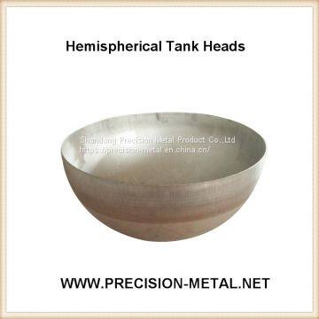 Carbon steel hemispherical head for pressure vessel
