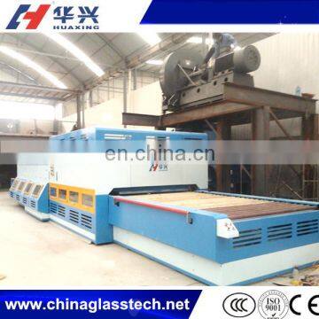 Fan Forced Convection Flat Tempering Sheet Glass Production Line