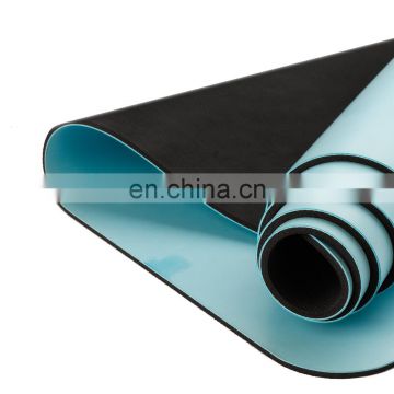 Private Label  Eco Friendly 100% Natural Rubber Custom Design Yoga mat PU