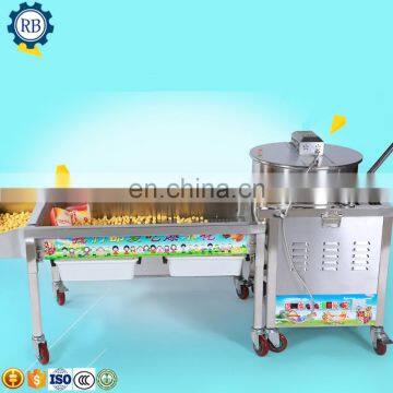 Easy Operation flavored popcorn machine 220v china kettle popcorn making machine