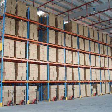 Industrial Storage Racks Selective Pallet Racking Systems Electrostatic Spray