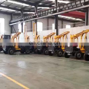 Hydraulic press pile driving machine for  driver