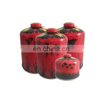 propan butane gas cartridge  & butane canister( volume 450ml )