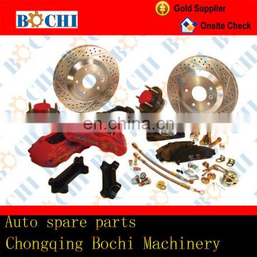 Wholesale and retail high performance full set of auto brake parts for Polo