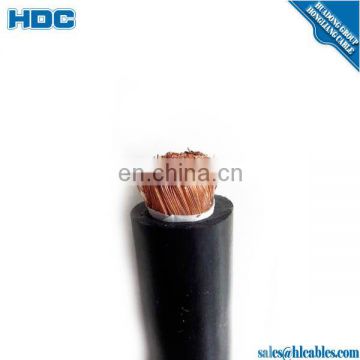 single copper core pvc insulated copper round twisted 16mm2 25mm2 35mm2 70mm2 95mm2 120mm2 50mm2 welding cable