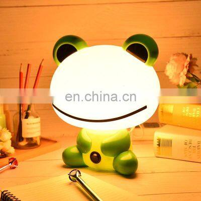 3D Led cartoon panda night light bedroom decorative EU plug light for kids