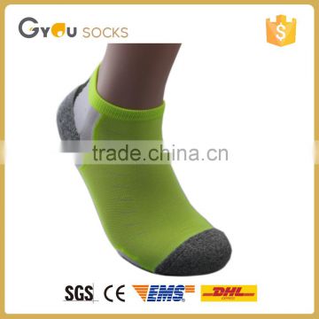 wholesale dri fit fluorescent green new fashion men sports ankle socks