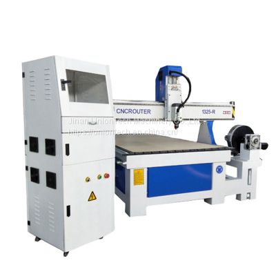 Manufacturer CNC Router 3D Wood Carving 4 Axis Engraving Machine For Furniture