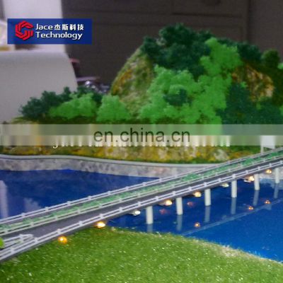 Model one piece miniature city models indian real estate