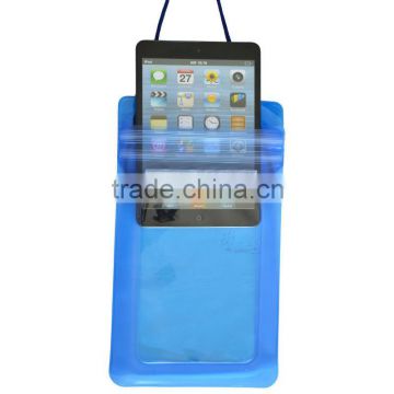 Good Quality PVC 2 Zipper Sports Waterproof Bag For Ipad Mini