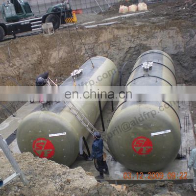 30m3 30000L Underground Buried Stainless Steel Fiberglass SF double layer petrol oil diesel fuel stank price