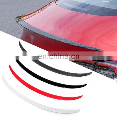 20% Off Hot Selling Tesla Accessories For  Model 3 Rear Trunk Spoiler Original Style Multiple Painted Colors Tail For Tesla