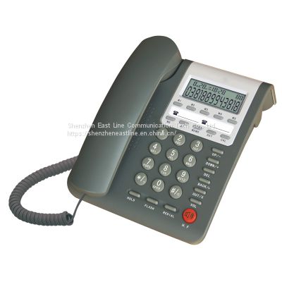 Office Phone Desk Corded Telephone with Display