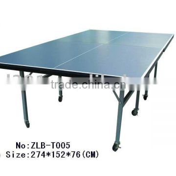 International indoor easy moving table tennis table for WAL-MART